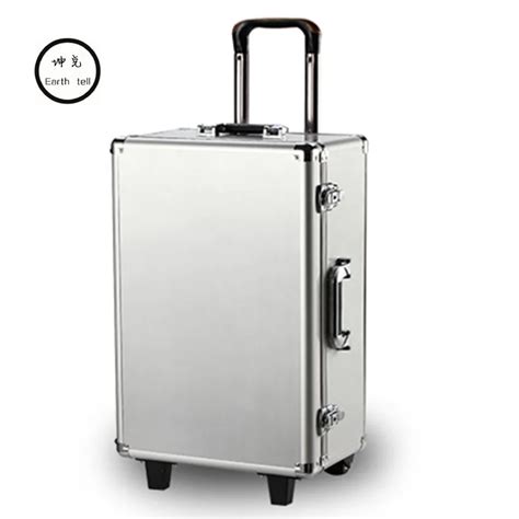 boxes of steel suitcase|metal suitcase brand.